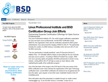 Tablet Screenshot of bsdcertification.org